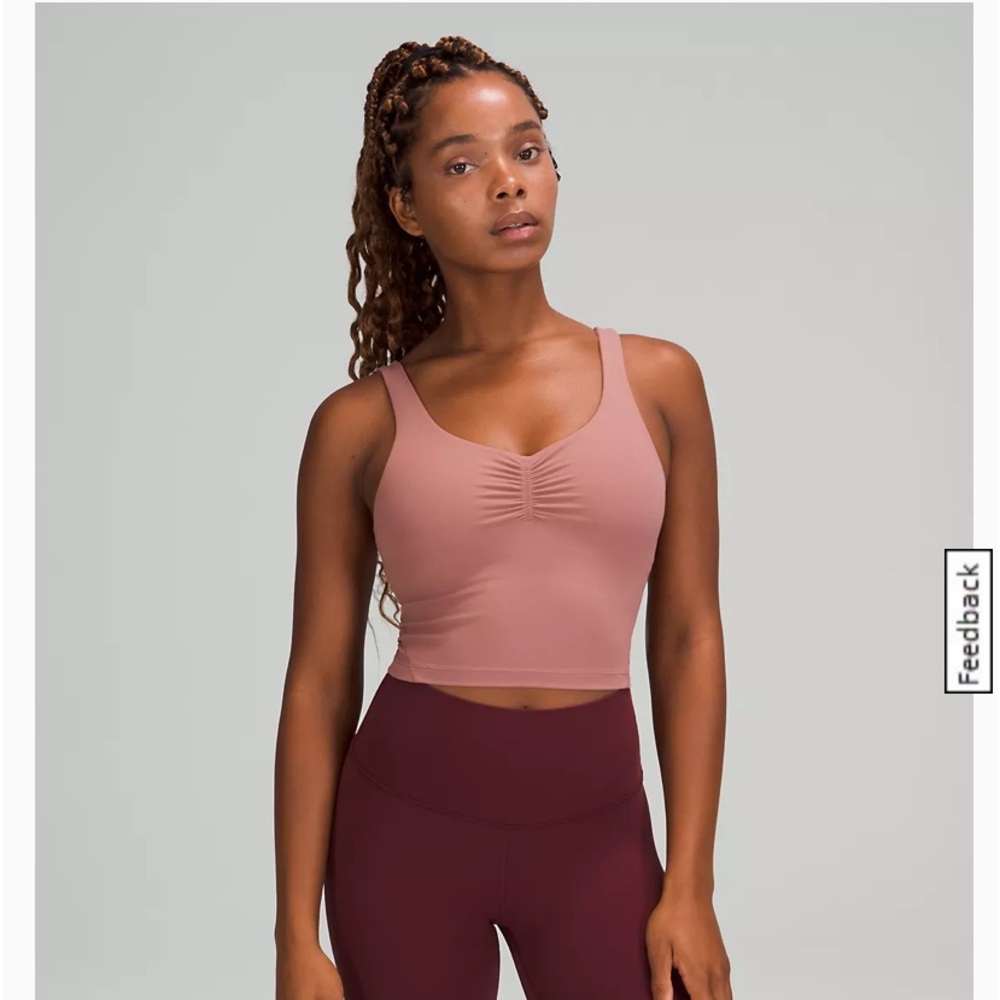 Lululemon Align gathered front tank